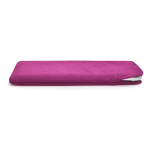 iPhone Alcantara Pouch Pink - Wrappers UK