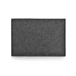 MacBook Wool Felt Charcoal Landscape - Wrappers UK