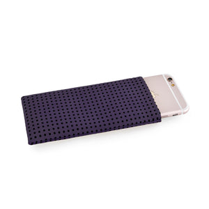 iPhone Alcantara Slip-Case Aubergine - Wrappers UK